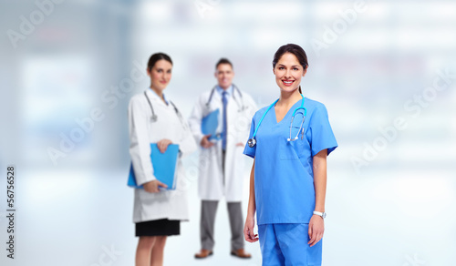 Photo: Group of medical doctors. Group of medical doctors.