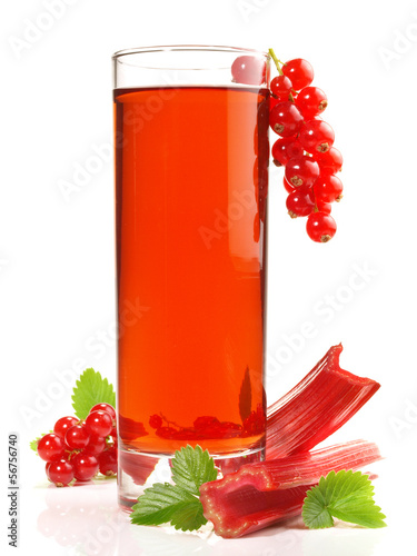 Photo: Rhabarber - Beerensaft Rhabarber - Beerensaft