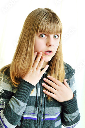 Photo: teen in shock teen in shock