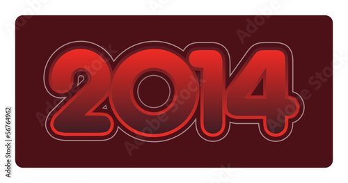 Vector: 2014, année, vœux, bonne année, saint-sylvestre, an 2014, année, vœux, bonne année, saint-sylvestre, an