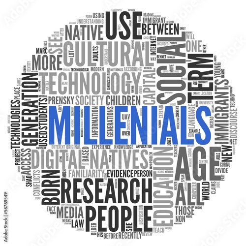 Illustration: MILLENIALS | Concept Wallpaper MILLENIALS | Concept Wallpaper