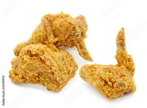 Photo: Golden brown fried chicken Golden brown fried chicken