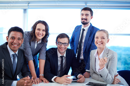 Photo: Happy colleagues Happy colleagues