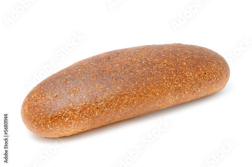 Photo: Whole-Wheat Bread Isolated on White Background Whole-Wheat Bread Isolated on White Background