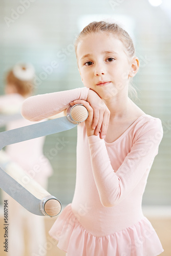 Photo: girl at ballet training girl at ballet training
