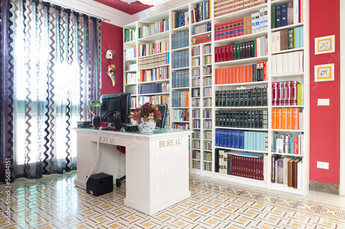 Photo: Study, library Study, library