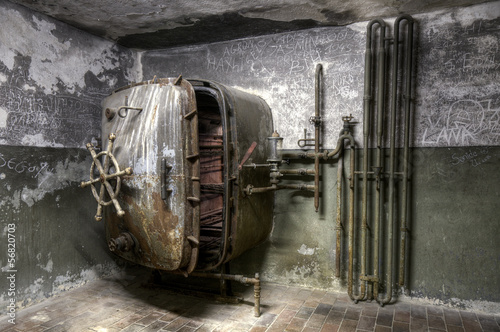 Photo: Old rusty laundry machine Old rusty laundry machine