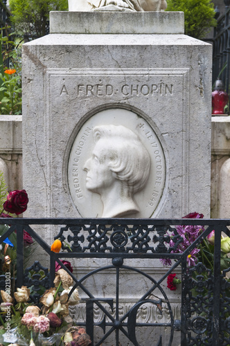 Photo: Chopin, Pere Lachaise, Paris, Frankreich Chopin, Pere Lachaise, Paris, Frankreich