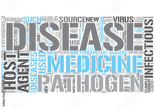 Vector: Infectious disease Word Cloud Concept Infectious disease Word Cloud Concept