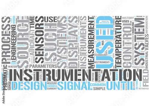 Vector: Instrumentation engineering Word Cloud Concept Instrumentation engineering Word Cloud Concept