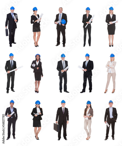 Photo: Group Of Business People Raising Arm Group Of Business People Raising Arm