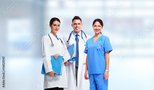 Photo: Group of medical doctors. Group of medical doctors.