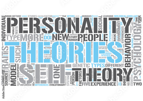 Vector: Personality psychology Word Cloud Concept Personality psychology Word Cloud Concept