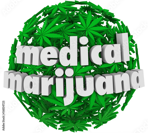 Illustration: Medical Marijuana Words Leaves Legal Pharmacy Medical Marijuana Words Leaves Legal Pharmacy