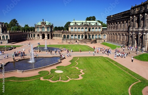 Photo: Zwinger - palace in Dresden, Germany Zwinger - palace in Dresden, Germany