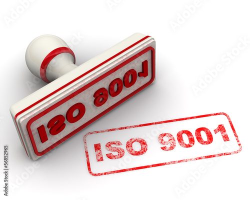 Illustration: Печать и оттиск. ISO 9001 Печать и оттиск. ISO 9001