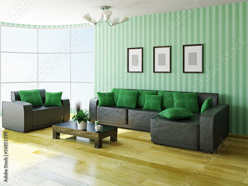 Illustration: Sofa and armchair Sofa and armchair