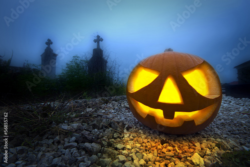 Photo: Halloween pumpkin Halloween pumpkin