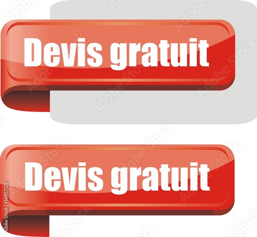 Vector: étiquette bordure devis gratuit étiquette bordure devis gratuit