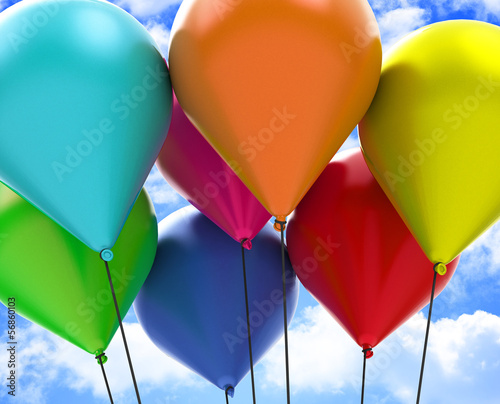 Illustration: Die Luftballons Die Luftballons