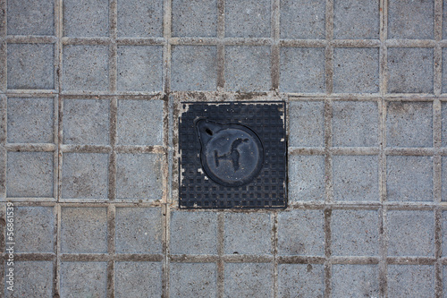 Photo: Metal water hatch Metal water hatch