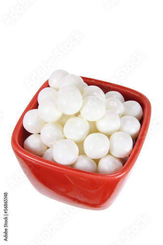 Photo: Peppermint Lollies in Bowl Peppermint Lollies in Bowl