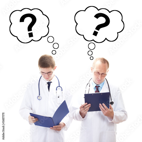 Photo: There are too many information for the doctors There are too many information for the doctors