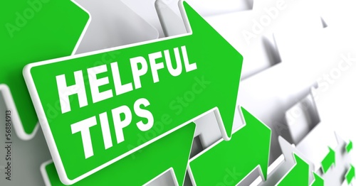 Illustration: Helpful Tips. Business Concept. Helpful Tips. Business Concept.