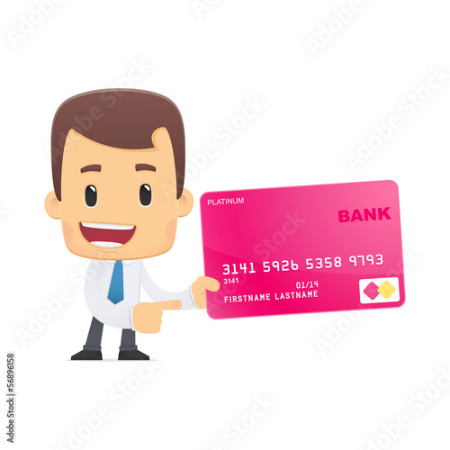 Vector: manager in various poses for use in advertising, presentations, manager in various poses for use in advertising, presentations,
