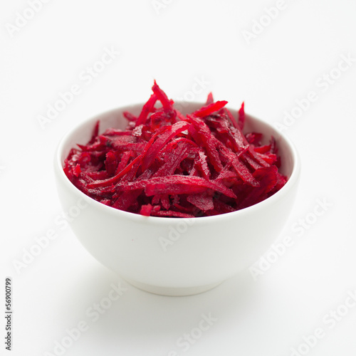 Photo: Fresh grated beetroot salad Fresh grated beetroot salad
