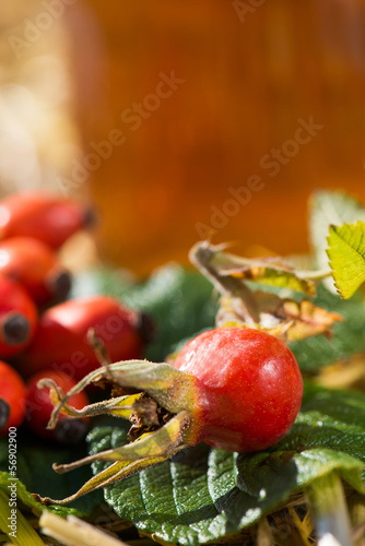 Photo: Hagebutten und Honig Hagebutten und Honig