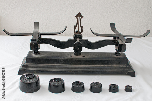 Photo: Ancient balance Ancient balance