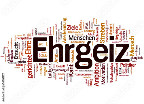 Vector: Ehrgeiz (ehrgeizig, Karriere) Ehrgeiz (ehrgeizig, Karriere)