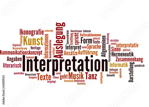 Vector: Interpretation (Hermeneutik, Verstehen, Sinn, Bedeutung) Interpretation (Hermeneutik, Verstehen, Sinn, Bedeutung)
