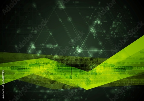 Vector: Abstract hi-tech vector illustration Abstract hi-tech vector illustration