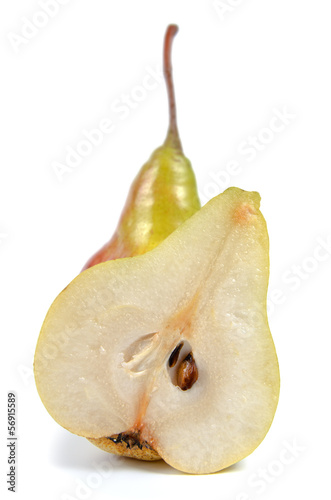 Photo: Halved pear Halved pear
