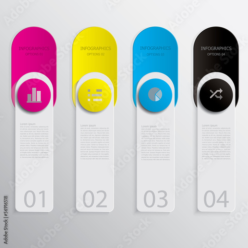 Vector: Infographics Design Template Banner and Background Infographics Design Template Banner and Background