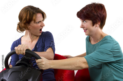 Photo: annoying female passenger by being a "backseat driver" annoying female passenger by being a "backseat driver"