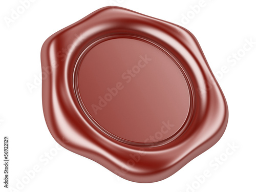 Illustration: wax seal wax seal