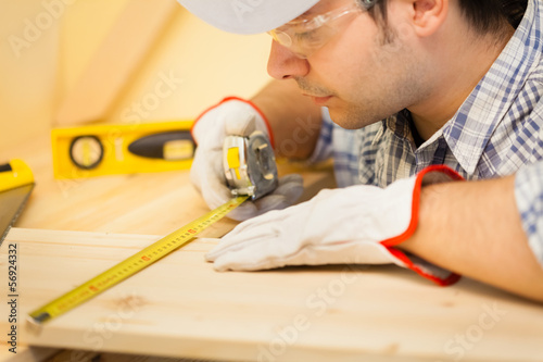Photo: Carpenter at work Carpenter at work