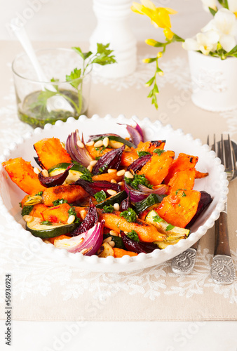 Photo: Roasted vegetables Roasted vegetables