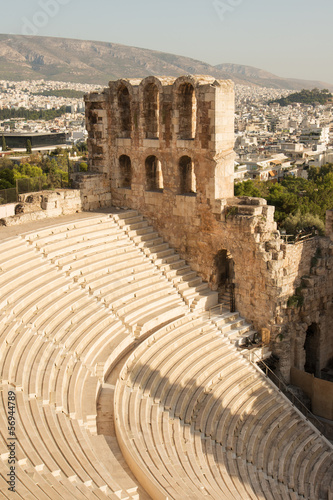 Photo: Odeon of Herodes Atticus on Acropolis Hill, Athens Odeon of Herodes Atticus on Acropolis Hill, Athens