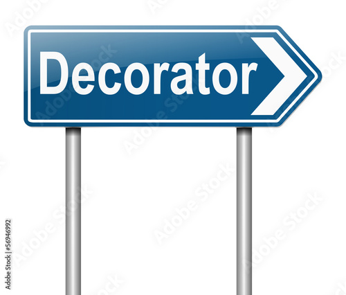 Illustration: Decorator concept. Decorator concept.