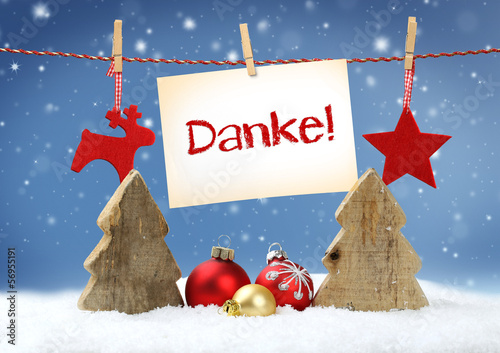 Photo: Weihnachtliches mit Danke Weihnachtliches mit Danke