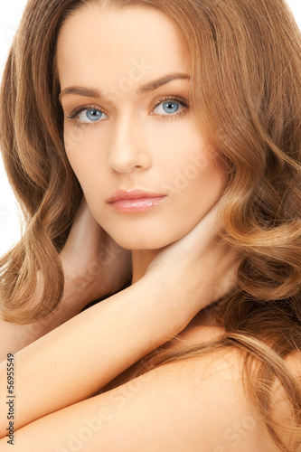 Photo: beautiful woman with long hair beautiful woman with long hair