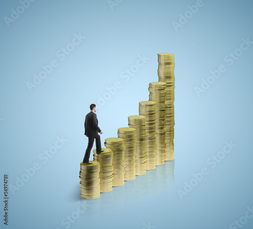 Photo: businessman walking businessman walking