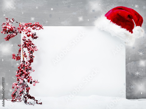 Photo: Voucher for christmas with mitre Voucher for christmas with mitre