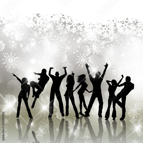 Vector: Christmas party background Christmas party background