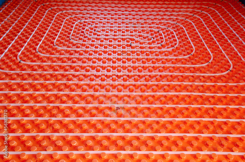 Photo: Underfloor heating Underfloor heating