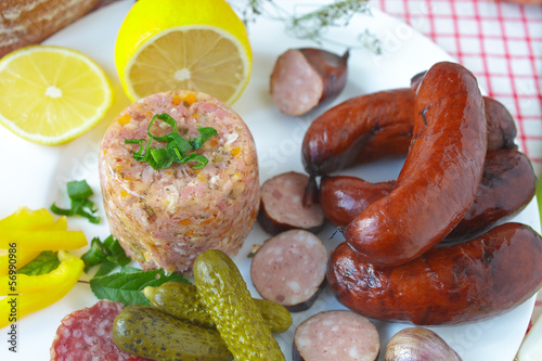 Photo: Sülze und Wurst Sülze und Wurst